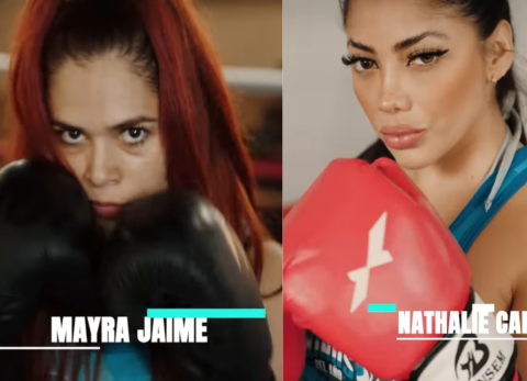 Mayra Jaime y Nathalie Carvajal