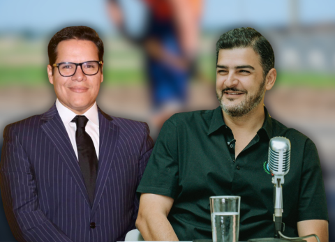 José Julio Neira (izq.) reaccionó a declaraciones de Aquiles Álvarez sobre escasez de asfalto para obras en Guayaquil.