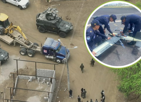 Uso de drones para combatir el narcotráfico en Ecuador