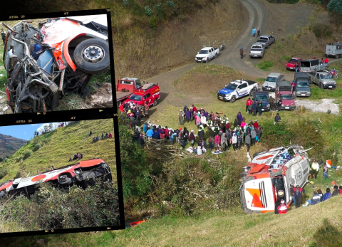 accidente en Colta