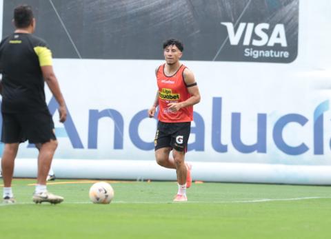 Joao Rojas está de regreso en Barcelona SC y lo hizo en el Capwell.