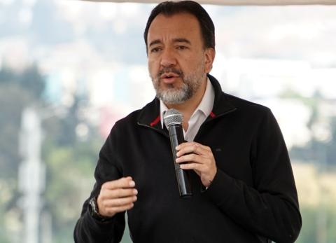 Pabel Muñoz - alcalde de Quito