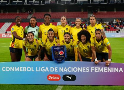Ecuador Femenino 2025 liga de naciones conmebol