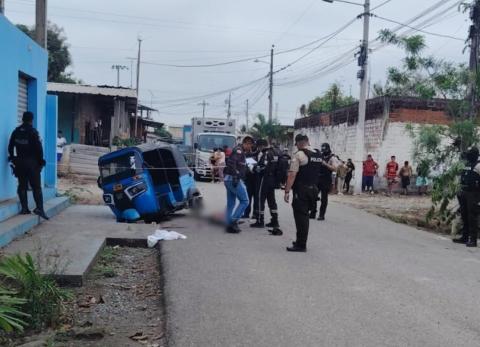 Muerte violenta en la ruralidad de Yaguachi, en Guayas.