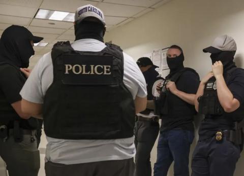 Grupo de agentes federales de Estados Unidos.