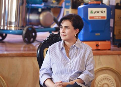 Gabriela Sommerfeld es la Canciller del Ecuador.