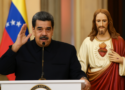 Maduro declara a Jesucristo “señor y dueño” de Venezuela y causa polémica