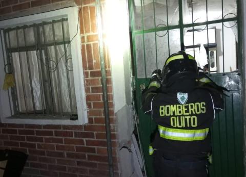 Deflagración sur de Quito