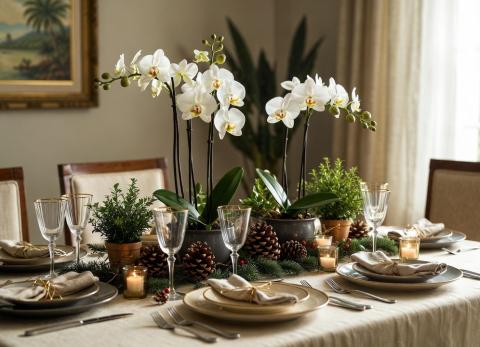 navidad colores neutros