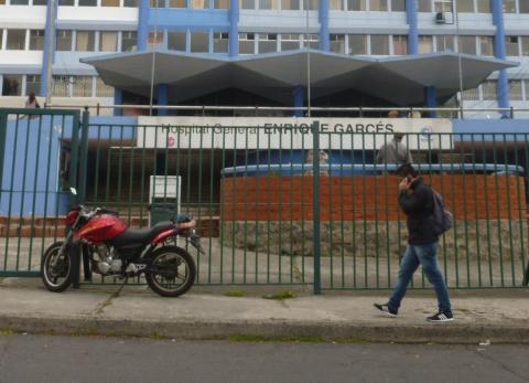 Hospital Enrique Garcés en el sur de Quito