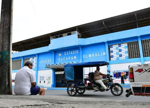 Al interior de este estadio en Pascuales, Guayaquil, ocurrió el asesinato.