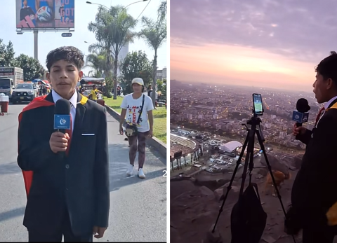 Pol Deportes transmitió la final de la Copa Libertadores 2025 desde un cerro.