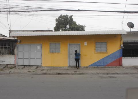 En esta casa ocurrió el ataque que dejó seis personas fallecidas.