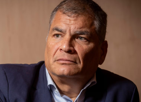 Rafael Correa respondió a las declaraciones de Marcela Aguiñaga sobre pensar dejar el movimiento Revolución Ciudadana.