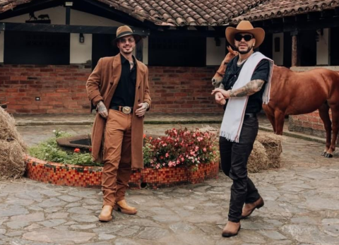 J Balvin y Ryan Castro.