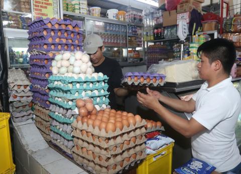 precio del huevo en Ecuador