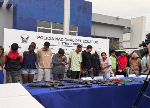 operativo Apolo 31 durán aprehendidos