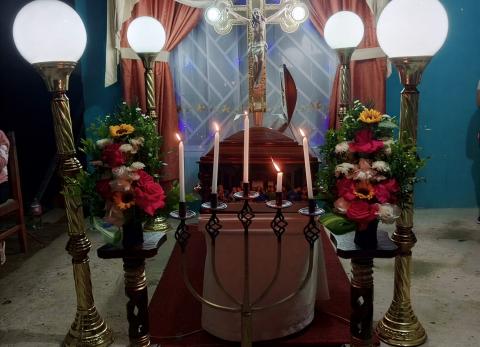 VELATORIO MUJER ASESINADA