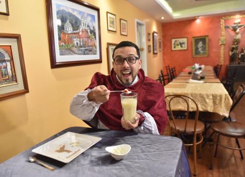 El Rosero Quiteño en la Heladería San Agustín