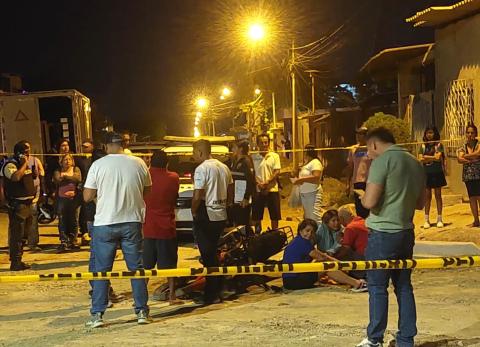 En la parroquia Muey fue asesinado un joven de 24 años para cerrar la jornada violenta del viernes en la provincia de Santa Elena