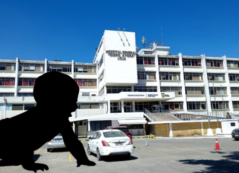 La bebé murió tras sufrir una fuerte agresión, en Loja.