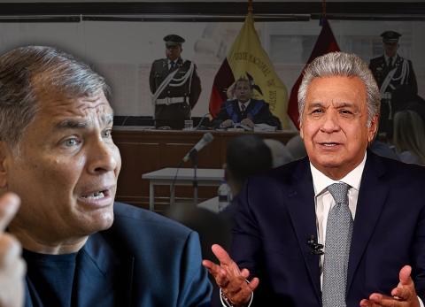 Rafael Correa - Lenín Moreno - caso Sinohydro