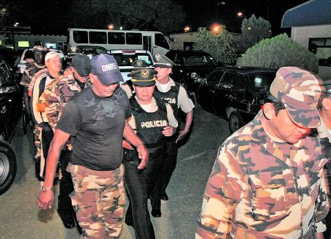 Este fue el operativo en el que fue detenido Jorge Betancourt.