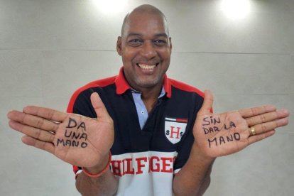 Eduardo Hurtado en la cuarentena, participó en la campaña 