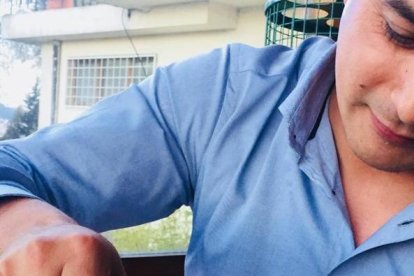 David es oriundo de Píllaro, migró a la capital hace 10 años para trabajar.