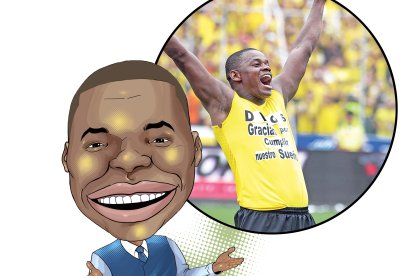 Narciso Mina desde que comenzó a jugar en el Deportivo Cuenca, ya hablaba de la palabra de Dios.