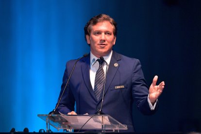 Alejandro Domínguez es el presidente de la Conmebol desde el 2016.