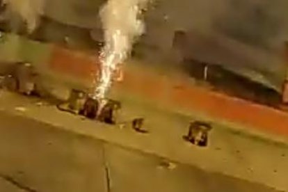 Minutos antes del crimen en el Guasmo Sur, un grupo de personas lanzaban juegos pirotécnicos festejando la muerte del Gorras.