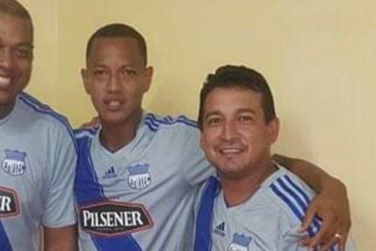 Unas de las últimas fotos... Eduardo Hurtado, Carlos García y Dannes Coronel.