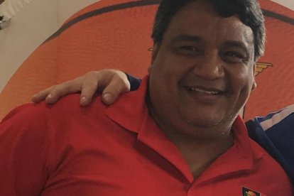 José Arévalo, presidente de la Federación Ecuatoriana de Baloncesto.