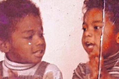 Entre las fotos que Guillermina guarda en su álbum aparecen los hermanos de Yetty de bebés.