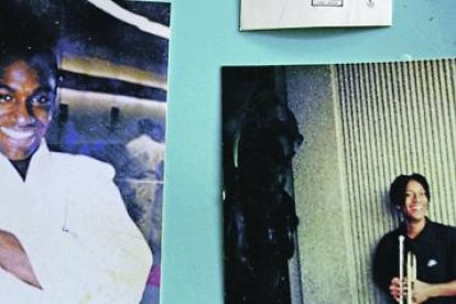 A la izquierda, David Moret, uno de los mejores judocas de Europa, y a la derecha, Michell.