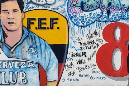 Ahora tiene un rincón con sus fotos en su casa en Naranjal.