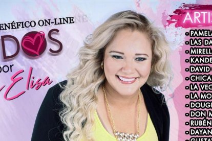 El afiche del evento benéfico 