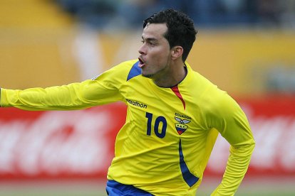 Jaime Iván Kaviedes, hizo el gol que nos llevó al primer Mundial de fútbol en el año 2002.