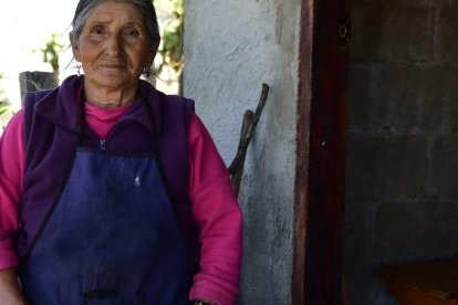 María Carrera Sosa cuenta cómo supo de la existencia de la Virgen.