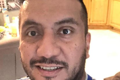 Javier Redrován, hincha del Bombillo.