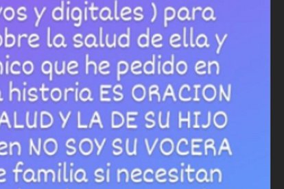 Captura de la publicación de Payne.