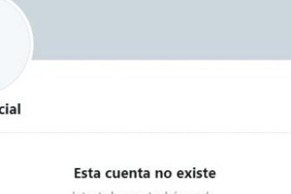Imagen que aparece al intentar acceder a las cuentas del intérprete