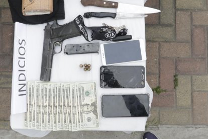 Las evidencias fueron mostradas por los investigadores.