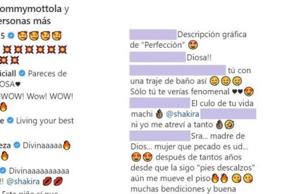 Las reacciones del post.