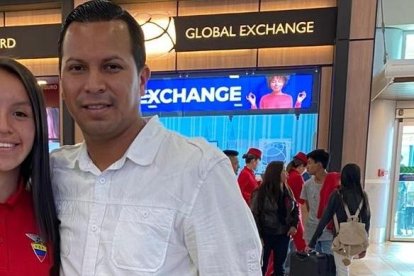 Marissa Tamayo es acompañada por su padre a todos los partidos.