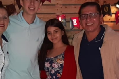 Palma en familia, su real apoyo en las buenas y en las malas.