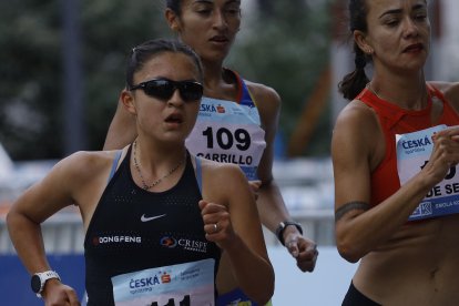 La marchista ecuatoriana Glenda Morejón ratificó su cupo para los Juegos Olímpicos Tokio 2021.