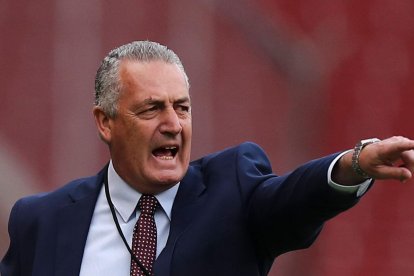 Gustavo Alfaro, entrenador de la Tricolor.