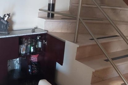 La casa de La Ría quedó desordenada y con algunos objetos menos luego del robo.